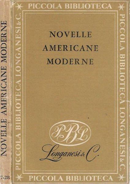 Novelle Americane Moderne - copertina