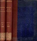 Revue de la tuberculose tome 16 1952 2 Voll. (Annata completa)