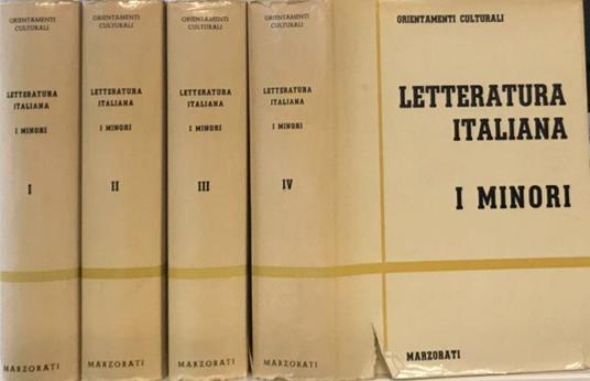 Letteratura Italiana - copertina