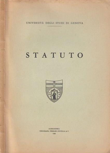 Statuto - copertina