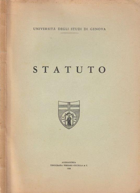 Statuto - copertina