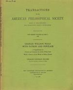Transactions of the american philosophical society held at Philadelphia for promoting useful knowledge. New series, volume 59, part 3, 1969