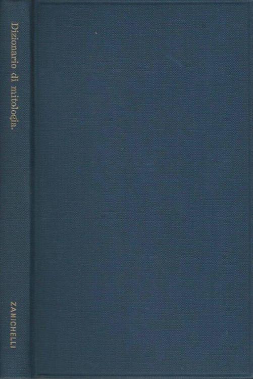 Dizionario di mitologia - copertina