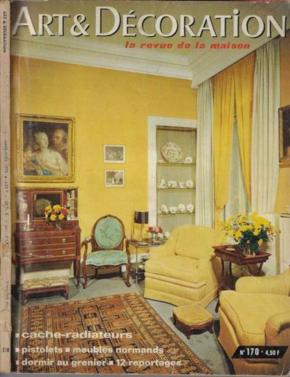 Art & décoration anno 1973 n. 170 - copertina