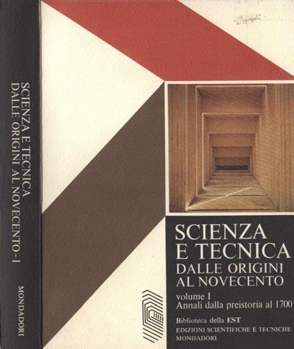 Scienza e tecnica dalle origini al Novecento Vol. I - copertina