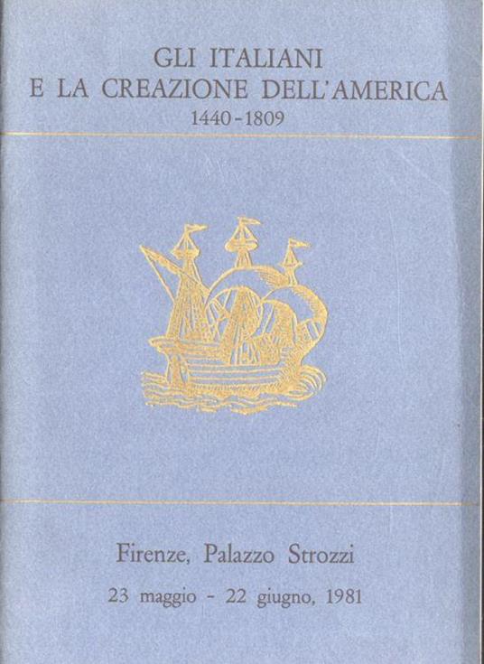 Gli italiani e la creazione dell' America - copertina
