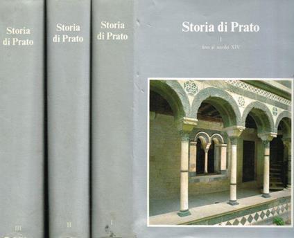 Storia di Prato. 3voll - copertina