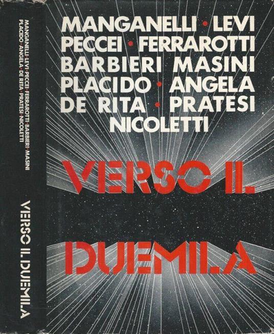 Verso il Duemila - copertina