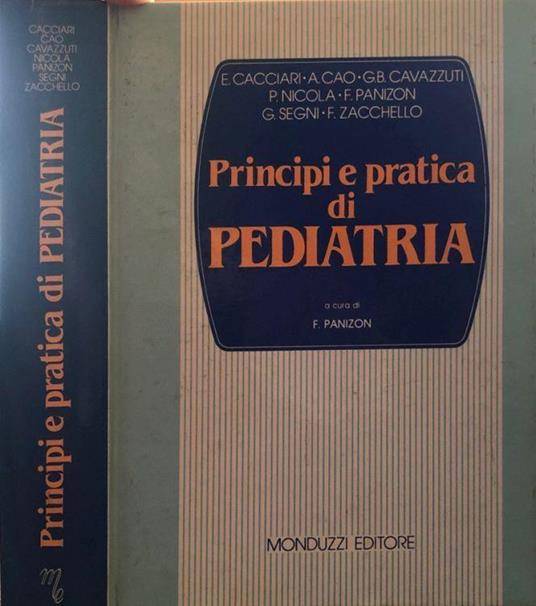 Principi e pratica di pediatria - copertina