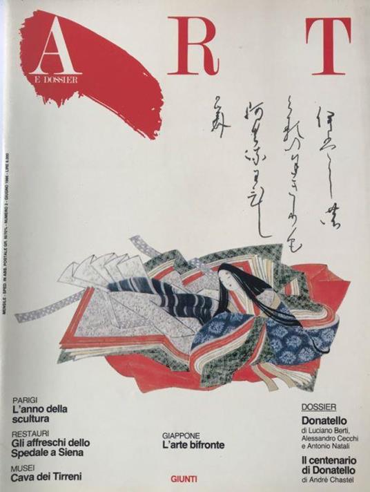 Art e Dossier del 1986 - copertina
