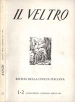 Il Veltro Anno XXXIII n. 1 - 2