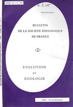 Bulletin de la Societe Zoologique de France N. 3 1990