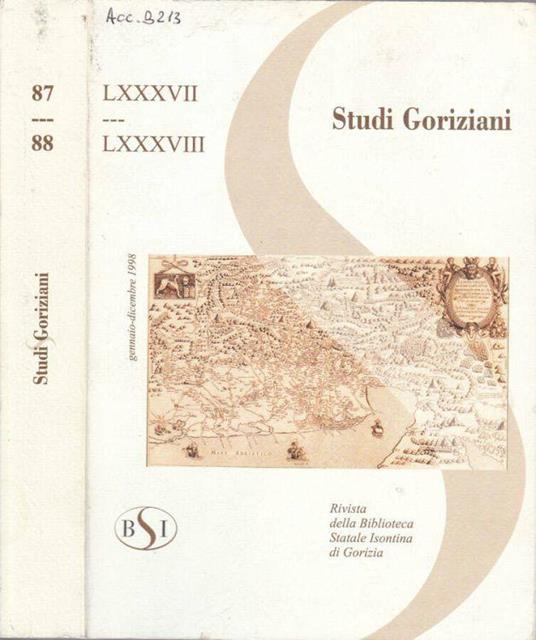 Studi Goriziani - copertina