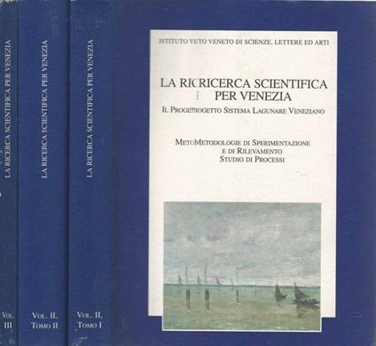 la ricerca scientifica per Venezia - copertina