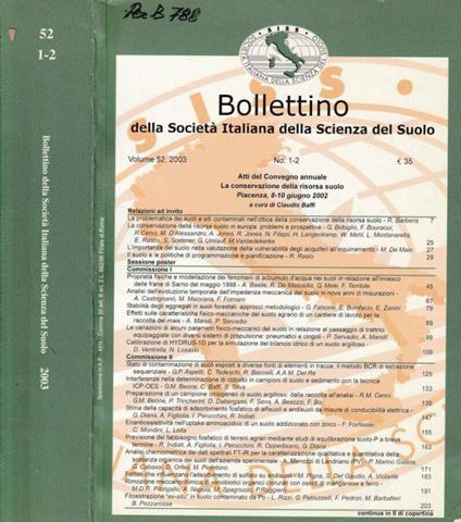 Bollettino - copertina