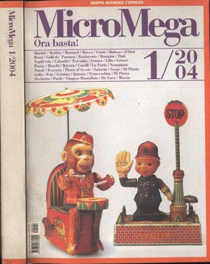 MicroMega n. 1 - 2004 - copertina