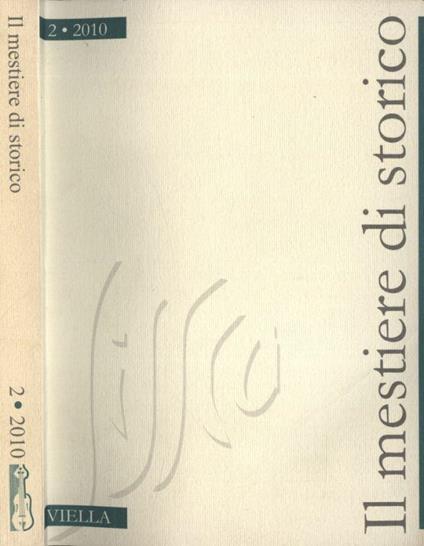 Il mestiere di storico - copertina