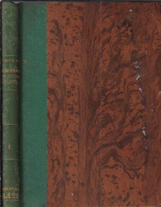 Mémoires de la société Vaudoise des sciences naturelles n. 1, 2 1922 n. 3, 4, 5, 6, 1923 n. 7 1924 - copertina