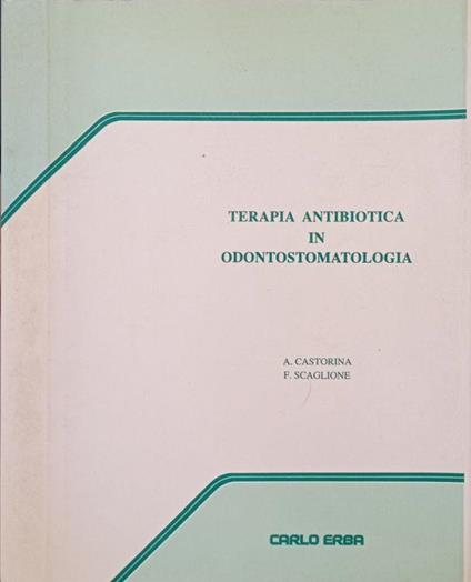 Terapia antibiotica in odontostomatologia - copertina