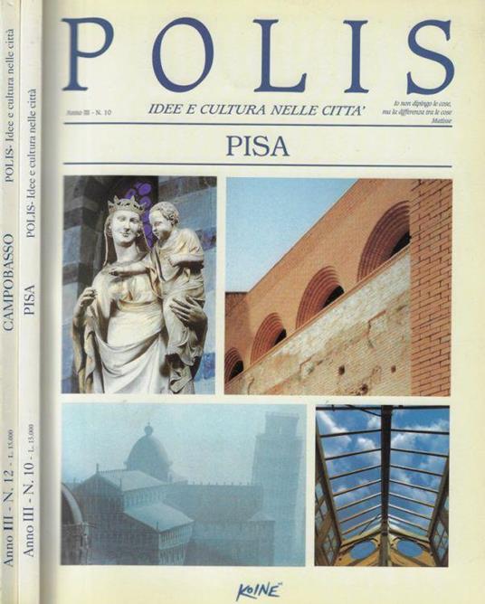 Polis - Anno III, n. 10 e n.12 1997 - copertina