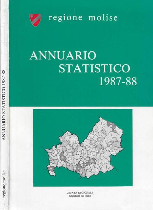 Annuario Statistico 1987-88 - copertina