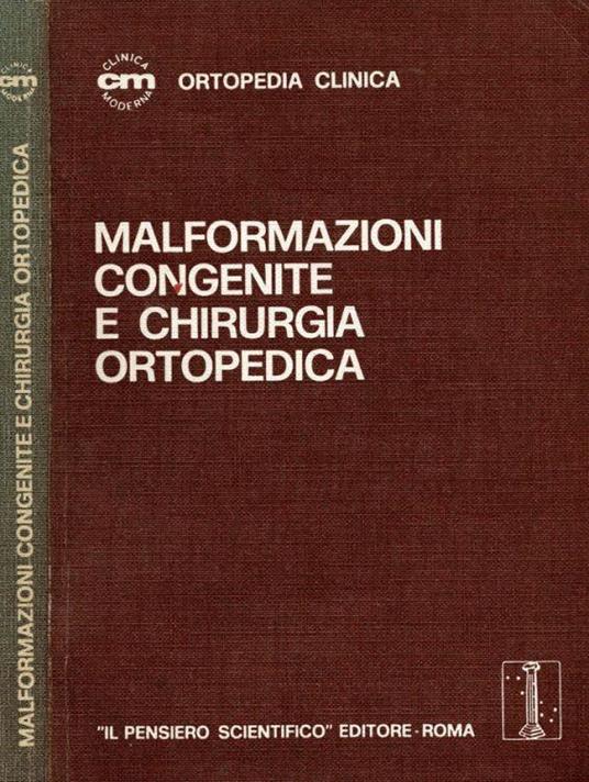 Malformazioni congenite e chirurgia ortopedica - copertina