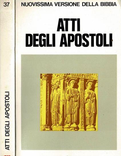 Atti degli Apostoli - copertina