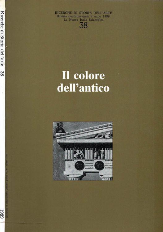 Ricerche di Storia dell'Arte - Il colore dell'Antico - copertina