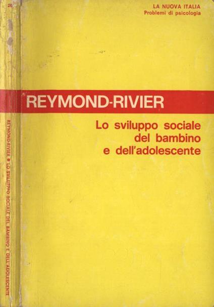 Lo sviluppo sociale del bambino e dell' adolescente - copertina