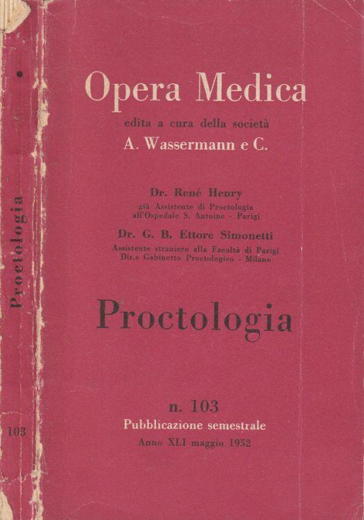 Proctologia - copertina