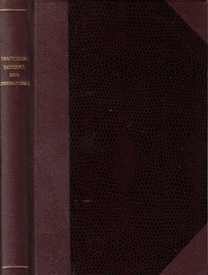 Traitement externe des dermatoses - copertina