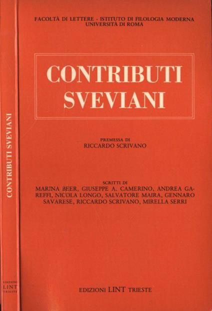 Contributi sveviani - copertina
