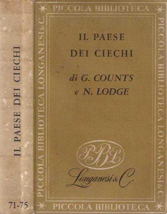 Il paese dei ciechi - copertina
