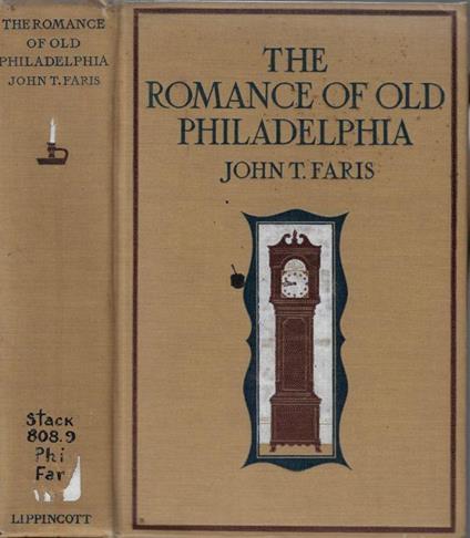 The romance of old Philadelphia - copertina