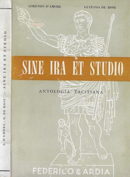 Sine Ira et studio - copertina
