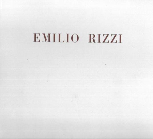 Emilio Rizzi - copertina