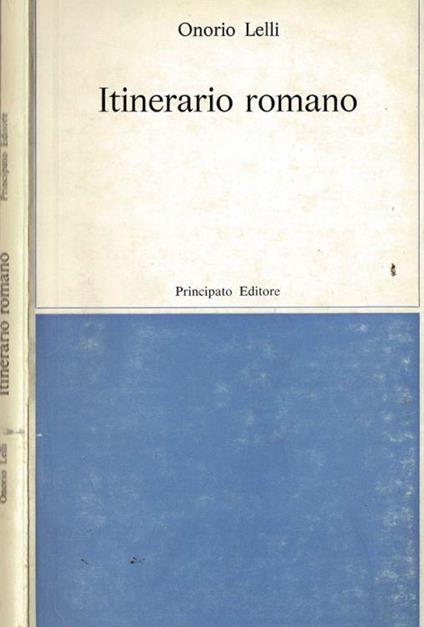 Itinerario romano - copertina
