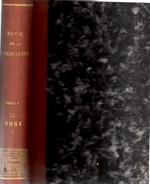 Revue de tuberculose et de pneumologie tome 25 N° 1, 2-3, 4, 5-6 1961
