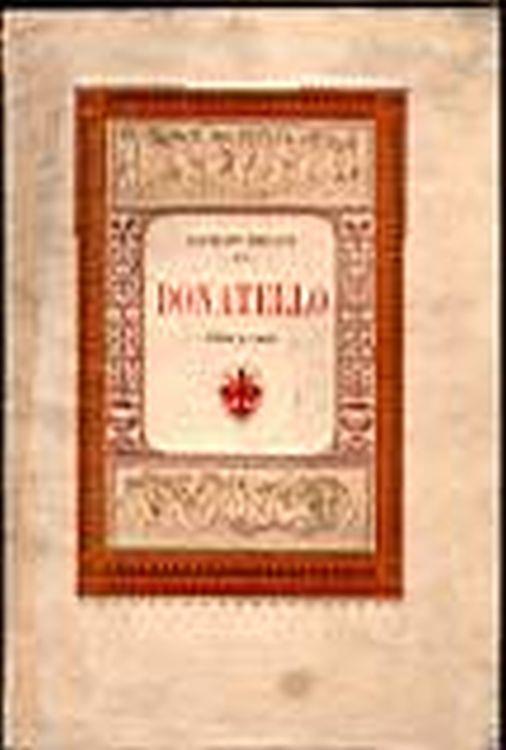 Donatello (1386-1466) - Alfredo Melani - copertina