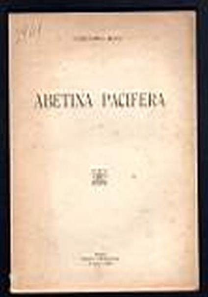 Abetina Pacifera - Giacomo Boni - copertina