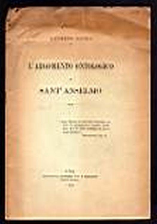 L' argomento ontologico di Sant'Anselmo - Riccardo Miceli - copertina
