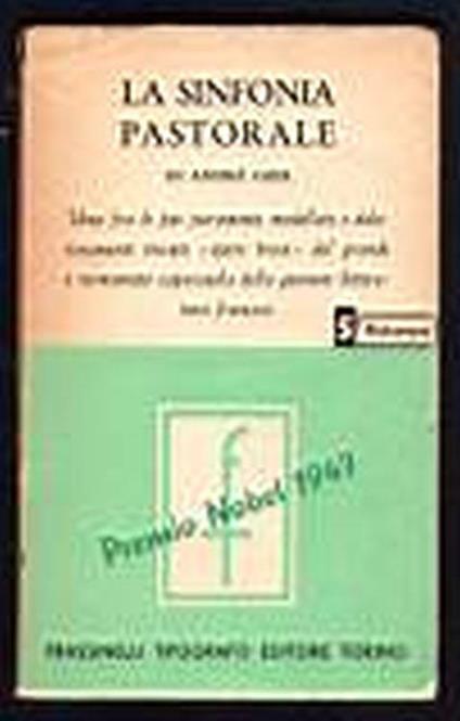 La Sinfonia Pastorale - André Gide - copertina