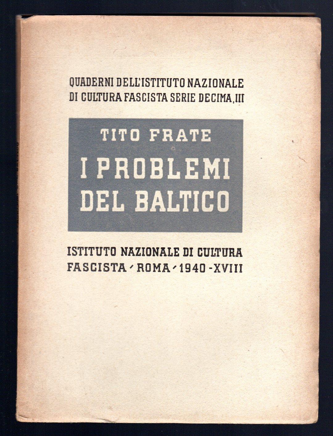 I problemi del Baltico