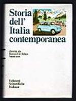 Storia dell'Italia contemporanea. Volume VI