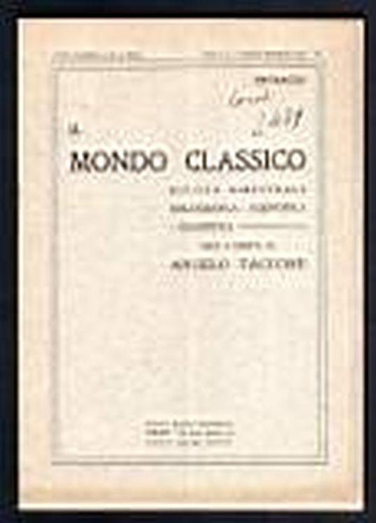 Un nuovo documento Augusteo - Giuseppe Corradi - copertina