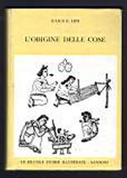 L' origine delle cose - Julius E. Lips - copertina
