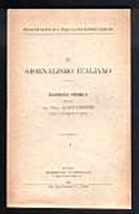 Il giornalismo italiano - Luigi Piccioni - copertina