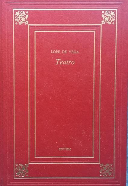 Teatro - Lope de Vega - copertina