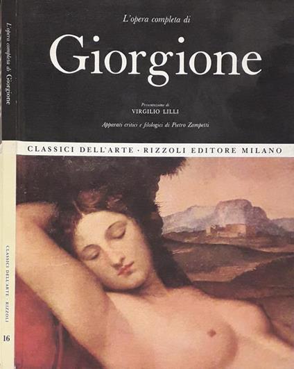 L' opera completa di Giorgione - copertina