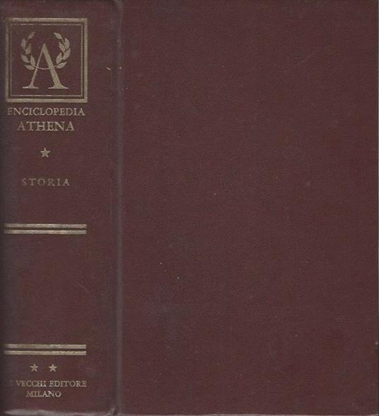 Enciclopedia Athena. Storia - Corrado Simioni - copertina